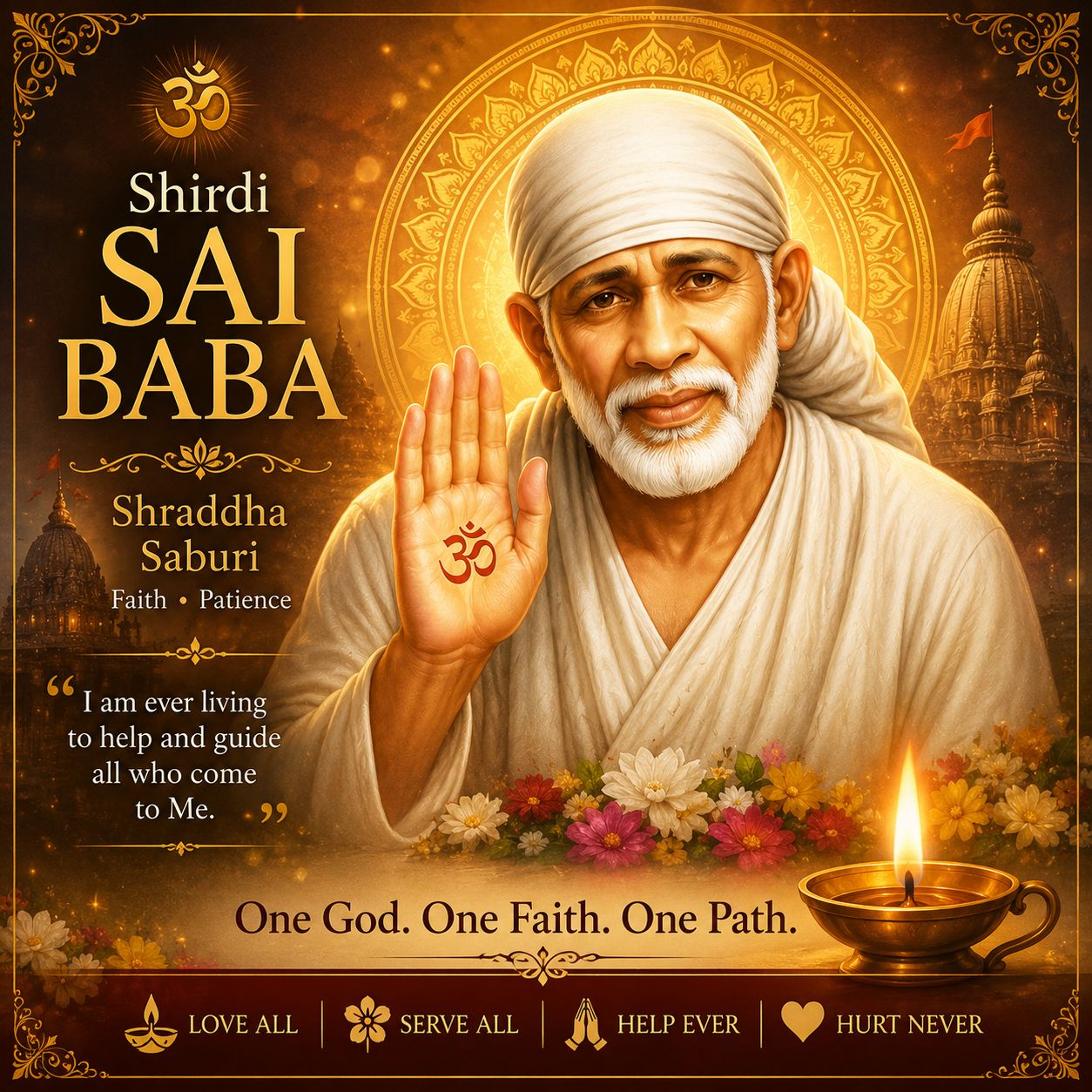 Shirdi Sai Baba — Naga Sai Community Center